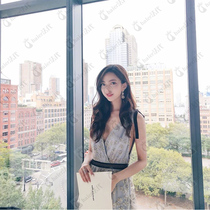 Self-Portrait 2020 Summer Ross with Hook Flower Pearls and Skin Cake Dress