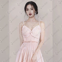 Discount Jacquemus is a fairy crowd red dress summer hanging with fairy dress birthday party dress