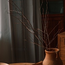 Solid Wood dead branches decorated with natural dried branches Chinese retro Mori dry branches with flower arrangements and homestay ornaments birch branches