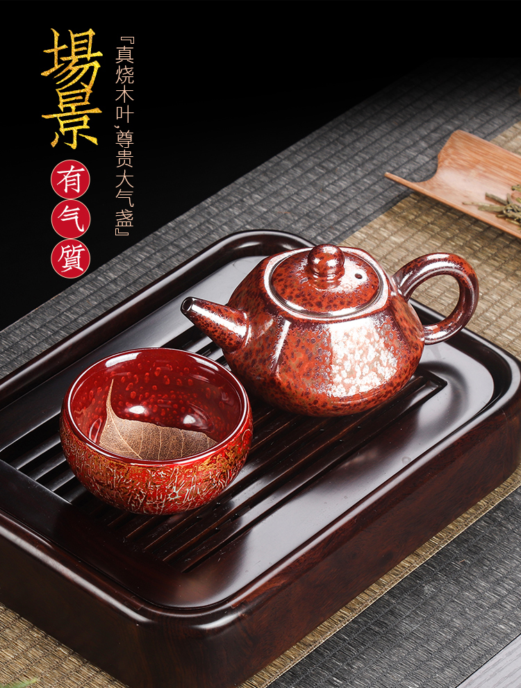 Artisan fairy Peng Guihui master Chinese lacquer konoha lamp cup master cup checking ceramic household tea light sample tea cup