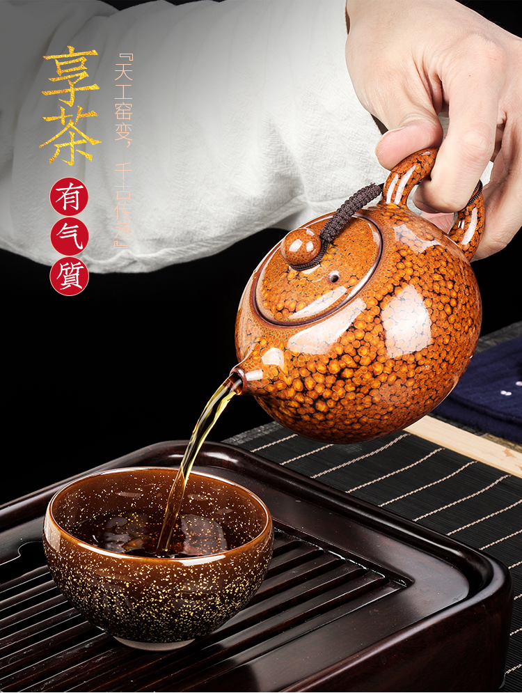 The Master artisan fairy Su Tianpei built lamp cup ceramic up household pure manual kung fu tea Master cup single CPU