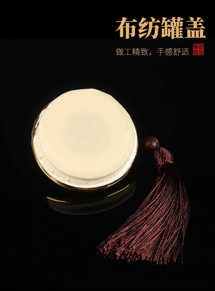 Artisan fairy an inset jades auspicious dragon tea pot seal tanks ceramic up kung fu tea accessories store POTS