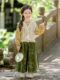 Little Girl's Exotic Ethnic Style Dai Ethnic Suit, Spring and Autumn Style, Baby Girl's New Chinese Style National Style Daily Hanfu