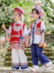 Kleidung im ethnischen Stil, Frühling und Sommer, neue Kleidung für Kinder, Yunnan Bai, Kindergarten, Kindertag, Tanzaufführungskleidung