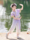 Little Girl's Yunnan Ethnic Style Clothing Summer Set, Children's Stylish Dai Ethnic Clothing, Parent-Child Matching Outfits