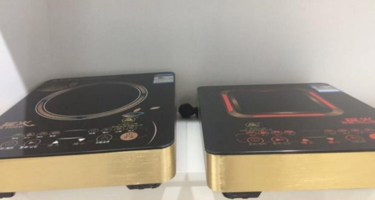 Công suất cao 3500W nồi hơi chữa cháy khốc liệt lõi kép tản nhiệt điện gia dụng Bếp điện tam giác Tanabata - Bếp cảm ứng bếp hồng ngoại âm