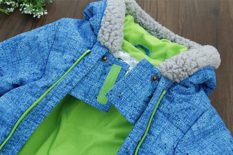 Trẻ em của bé một mảnh phù hợp với trượt tuyết dày jumpsuit romper trẻ sơ sinh ngoài trời áo khoác ngoài trời một mảnh áo áo choàng hình thú dễ thương cho bé
