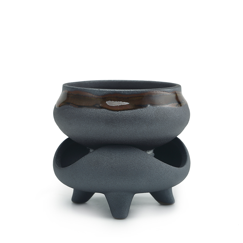 Babson d tea filter Japanese zen rust and wind restoring ancient ways is coarse pottery) tea strainer kung fu tea accessories
