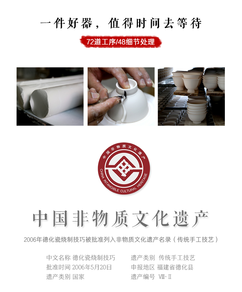 Dehua white porcelain beauty pot of suet jade ceramic teapot trumpet kung fu tea set pure manual teapot single pot of household