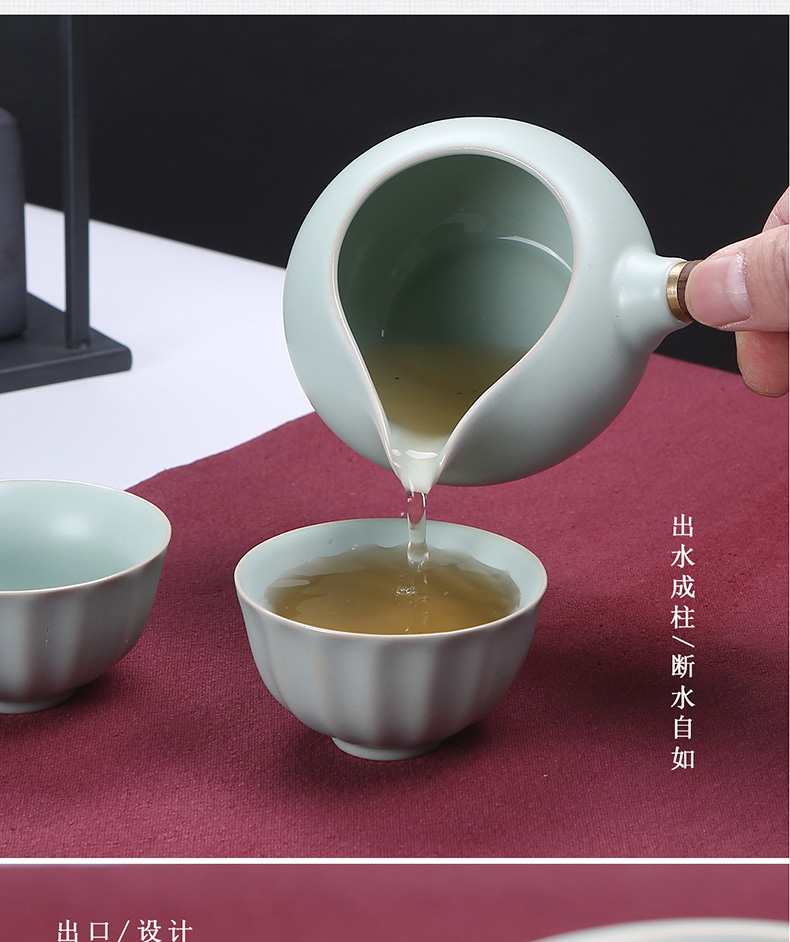 Start your up side to tea ware ceramic fair keller Japanese large points high - capacity long handle and a cup of tea accessories list