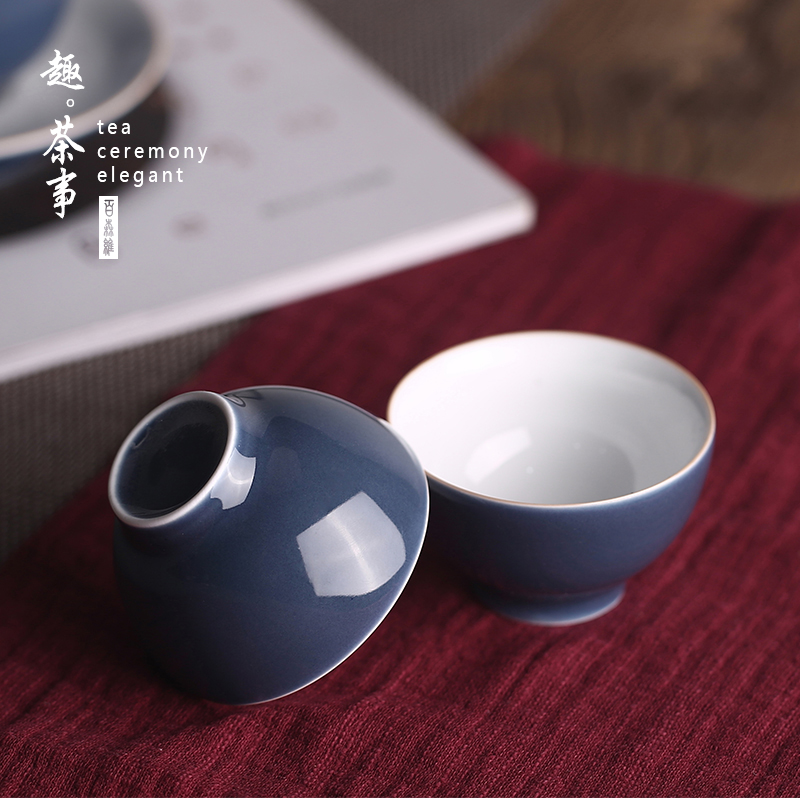 Babson d round expressions using cup hot ceramic glaze proof bowl sample tea cup masters cup single pu - erh tea kungfu tea set