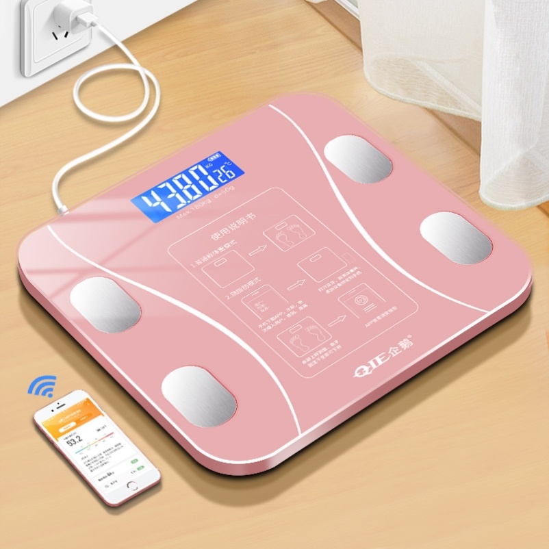 Body weight scale fitness scale home precision fat scale weight loss scale body fat scale smart mobile phone beauty salon dedicated