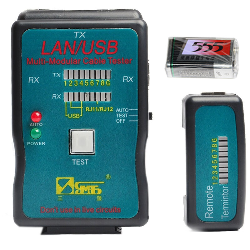 Taiwan Triborg Multifunction Tester CT-168USB Gauge Wire Finder Network Route Challometer Deliver Battery