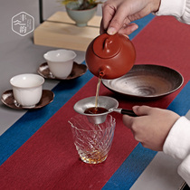 Tea maker artifact creative filter tea set accessories tea filter complete set of pure tin tea leak personality household tea tea filter