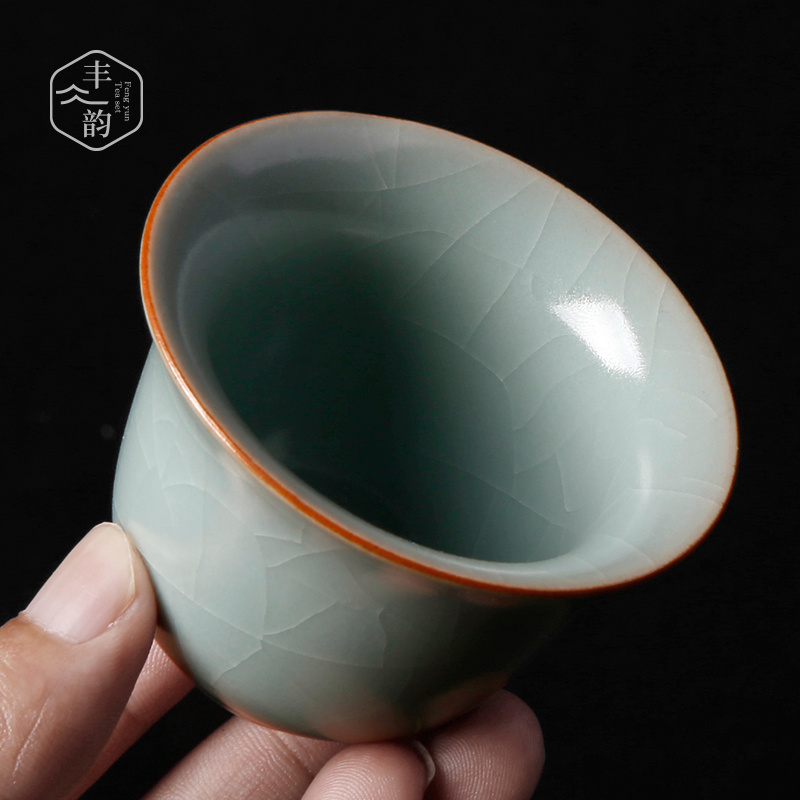Your up noggin masters cup on ceramic kung fu tea set sample tea cup single cup home hand Your porcelain tea light
