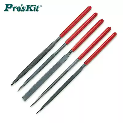 Taiwan treasure precision files 8PK-605L suit combination 5 group woodworking circular Shorty chuo dao semi-circular triangle