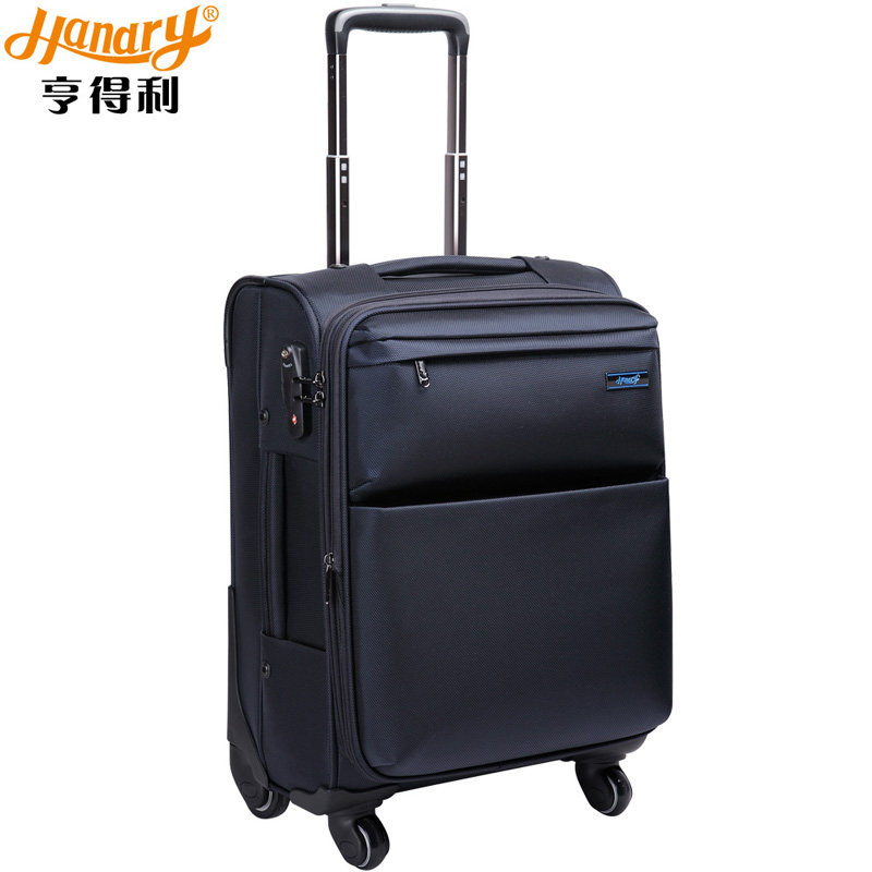 2020 New Warehouse Hengdeli Business Universal Wheel Trolley Luggage 20 24 Inch