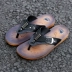 Dép xỏ ngón mùa hè nam từ kéo sandal nam đẹp Dép