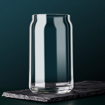 High-value transparent Coke Cup cans glass coffee shop drink cold drink cup designer Cup ins Wind