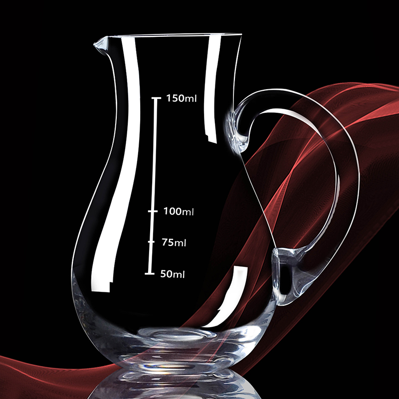 Thickened graduated white wine wine wine wine decanter decanter personality creative crystal glass wine mixing pot home