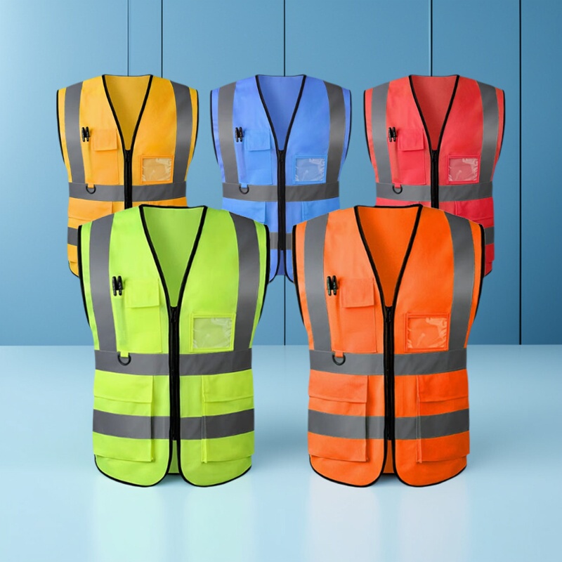 Reflective Vest for Road Transport, Municipal Construction Projects, Construction Site Work, Sanitation, Traffic Safety, and Clothing