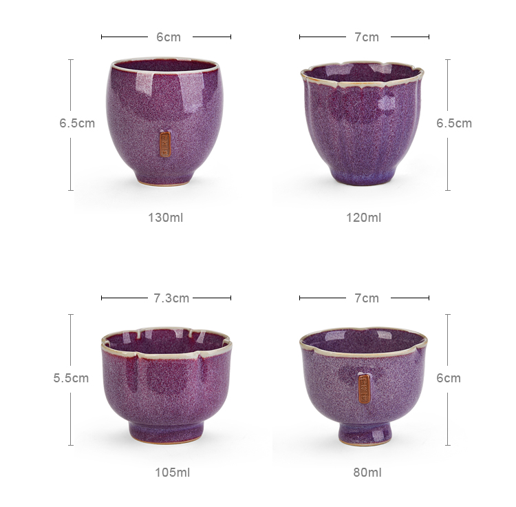 Ancient sheng manual pu - erh tea tea China up up new petals cup jin shenhou master cup sample tea cup masterpieces