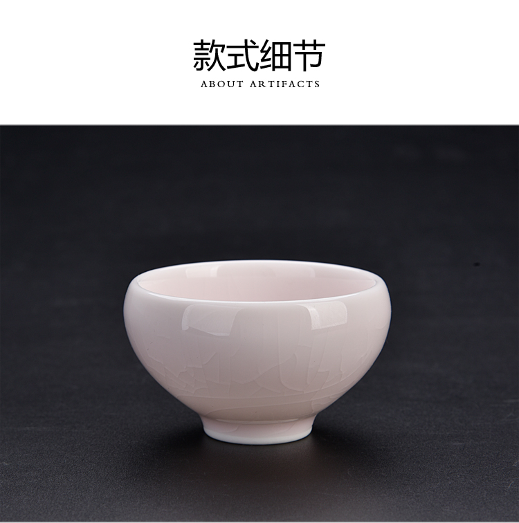 The ancient tea sheng up up ceramic cups, built lamp cup master cup single CPU kung fu tea bowl tea light cup