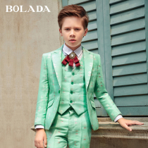 bolada boys suit dress suit British style childrens suit Middle and older children host the catwalk piano performance suit