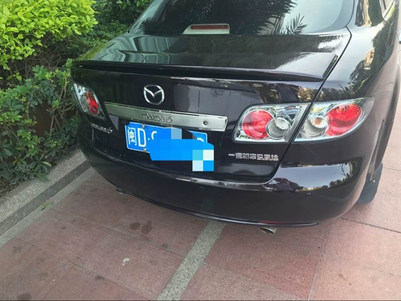 03-17 Mazda 6 cánh sau Ma 6 coupe thể thao cánh sau Ma 6 cánh sau sửa đổi với cánh sau sơn M6 cánh sau - Sopida trên