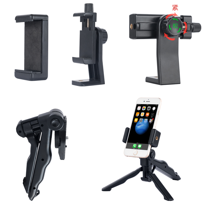 Mobile phone desktop bracket handheld shooting tripod multi-functional live camera portable base micro-single camera universal