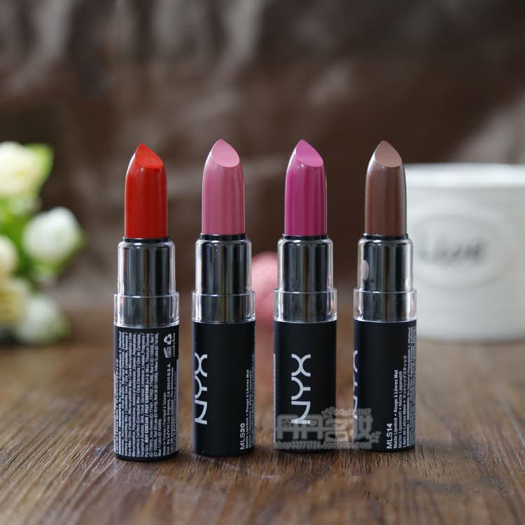 American NYX matte lipstick matte lipstick sublight lipstick Velvet European beauty