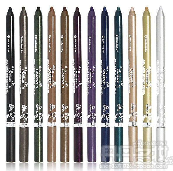 soloone's new second-generation mousse mousse eye shadow eyeliner lying silkworm pen waterproof not smudged black purple silver white