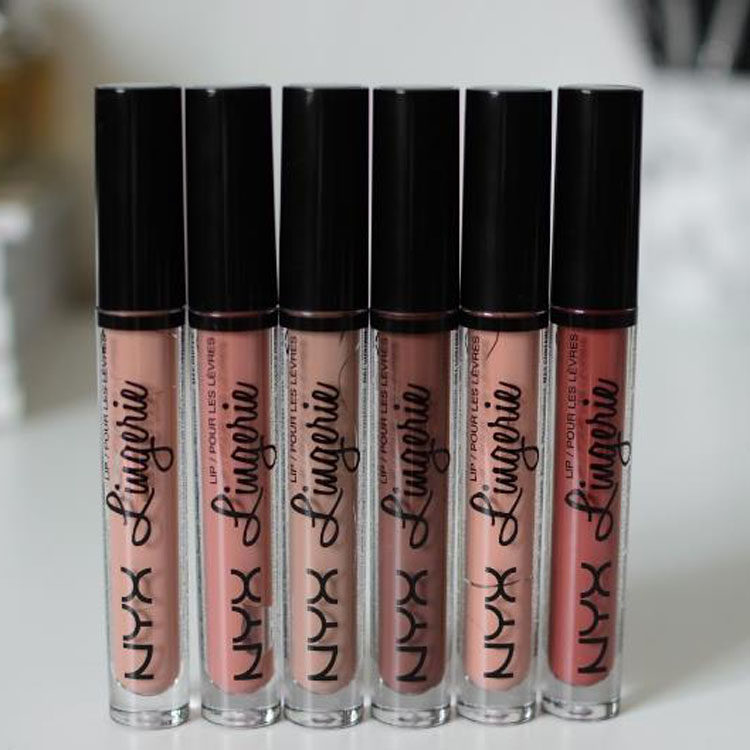NYX Matte Liquid Lip Gloss Lip Glaze Lipstick LIP LINGERIE Bean Paste Color Eat Earth Color