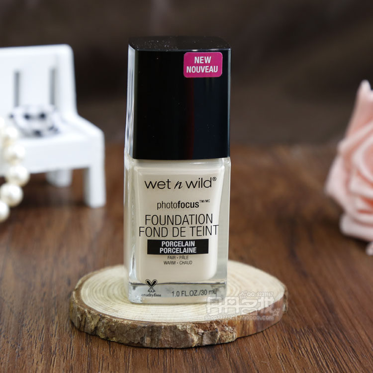 wet n wild WNW focus liquid foundation long-lasting oil control