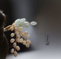 Hairpin simple modern Hanfu headdress Pearl tassel Super fairy hair ornaments Ming hairpin ancient style accessories hairpin