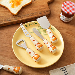 Cartoon Stainless Steel Mini Knife Butter Knife Bread Toast Spreader Knife Kitchen Gadget Set