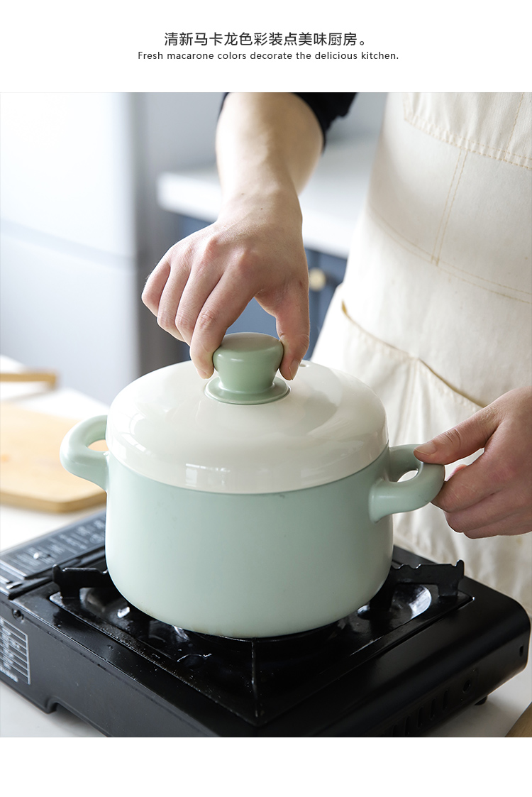 Selley, lovely web celebrity ceramic saucepan milk pan, casserole soup home baby baby consisting pan, casserole congee