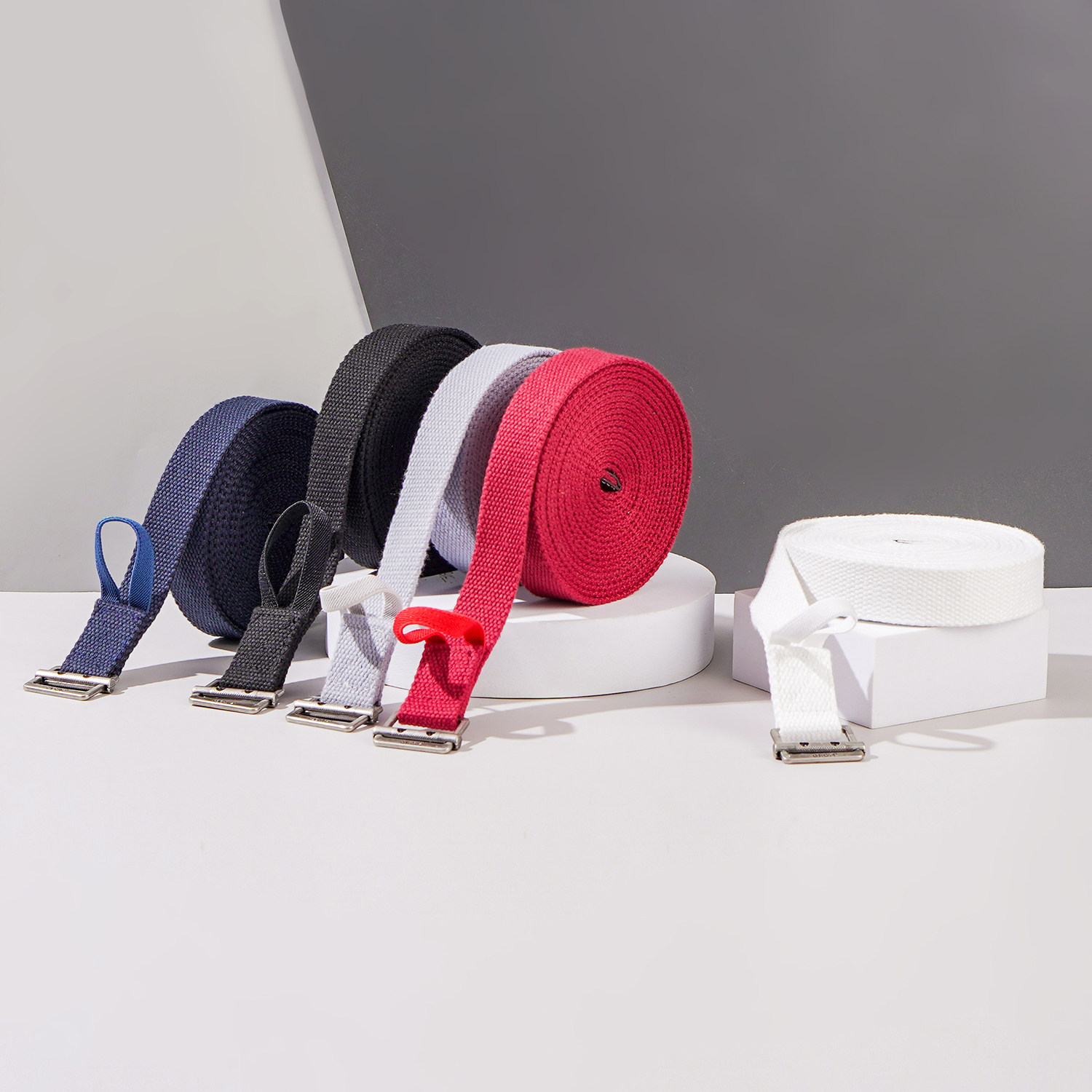 GROM Ayyangg yoga stretch with thickened long water scrubbing beginner laten yoga rope tension with shoulder opening assistant