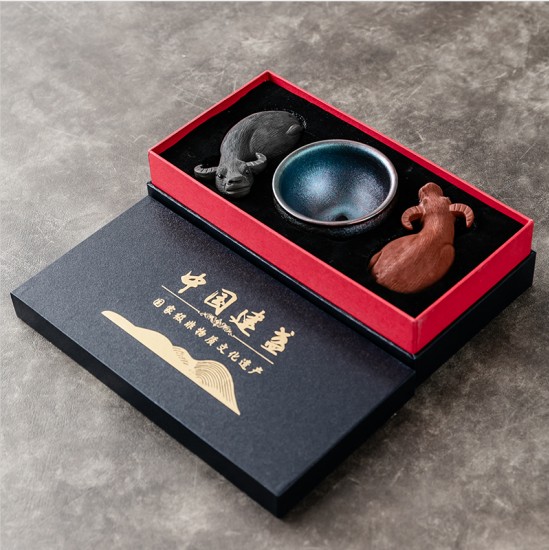 Ya xin company built hall jianyang light ceramic cups personal special checking master CPU working quality goods to build kilns kung fu tea set