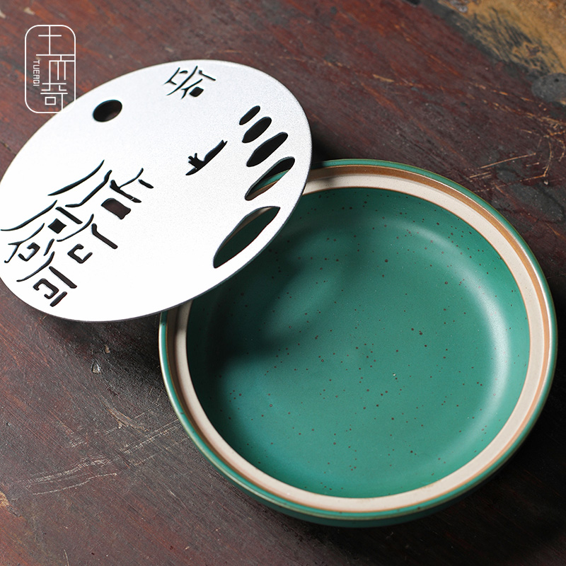 Ya xin pot bearing small dry terms plate hand made ceramic tea tray was dry Taiwan tea sets tea set a pot of tea accessories