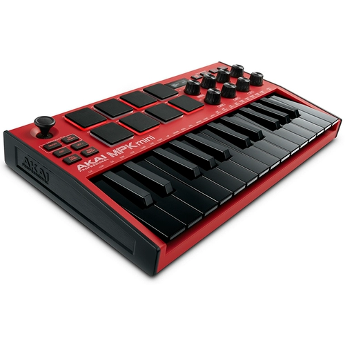 Akai Mpk Mini MIDI3 Клавиатура клавиш MK3 Play25 для переноски клавиатуры экрана для отправки учебного пособия