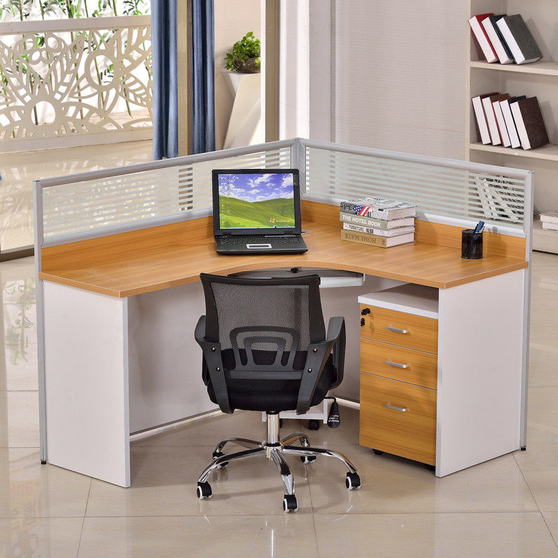 Minimalist modern desk combined screen desk staff table 2 persons 4 persons 6 persons working position