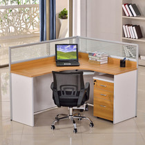 Minimalist modern desk combined screen desk staff table 2 persons 4 persons 6 persons working position