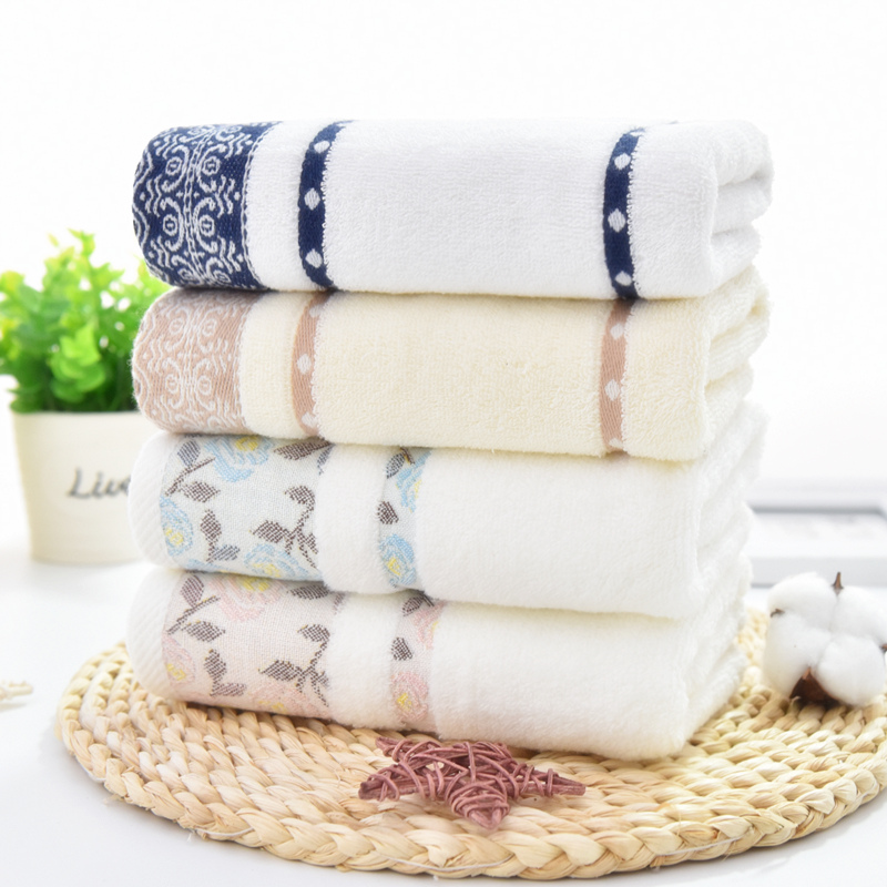 4 pieces adult towel cotton face wash adult bath home cotton soft absorbent male pa wholesale does not shed hair