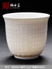 Ruifeng Kiln Jadeite Carved Master Cup Single Cup Men's Gift Ceramic Tea Cup for Personal Tea Tasting
