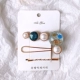 Hàn Quốc tóc đỏ kẹp tóc kẹp clip cô gái dễ thương clip nhỏ đơn giản bên clip mũ con từ clip clip - Phụ kiện tóc