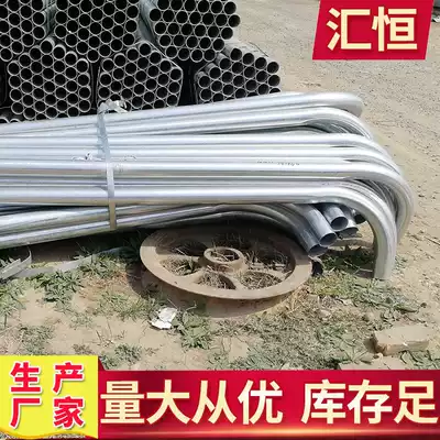 Factory direct introduction of steel pipe with elbow galvanized steel pipe square pipe power communication equipment to ensure quality