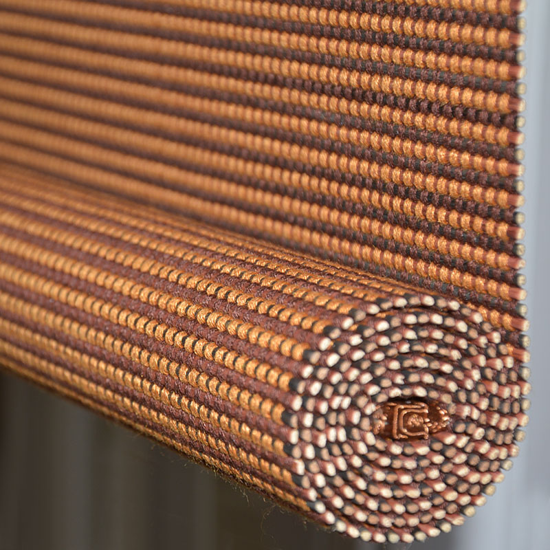 Curtain door blinds encrypted bamboo curtain balcony Bedroom Living room Shading Curtains Hotel Hotel Partition Chinese lift roller blinds