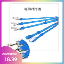 The Pet dog explosion-proof the lead rope thick stainless steel