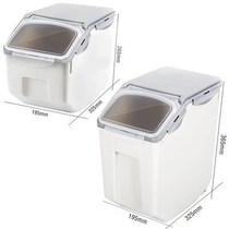 Dog food box sealed storage bin pet food tank